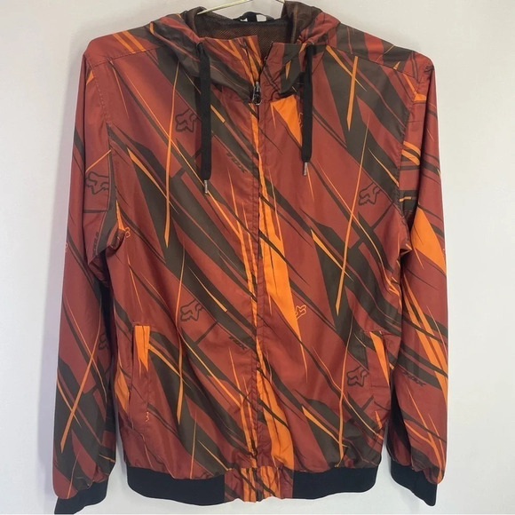 Fox Windbreaker Bomber Jacket - Picture 1 of 5